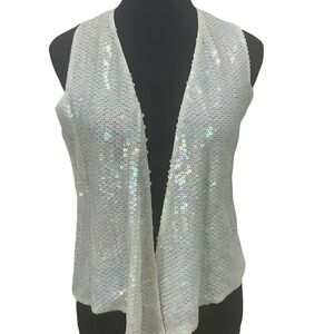 Vintage Betty Hanson Sample Sequin Vest